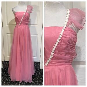 Vintage pink gown